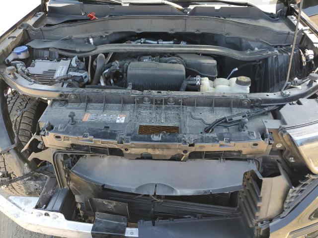 1FM5K8AB3LGD00251 - 2020 FORD EXPLORER POLICE INTERCEPTOR أسود صورة 12