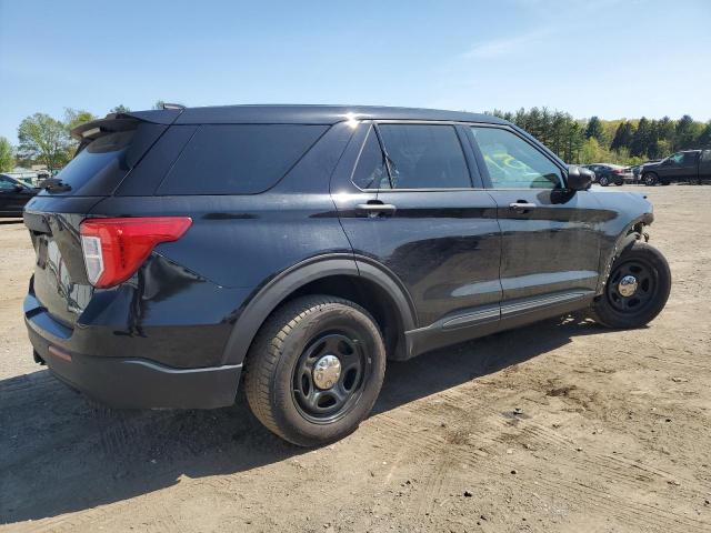 1FM5K8AB3LGD00251 - 2020 FORD EXPLORER POLICE INTERCEPTOR BLACK photo 3