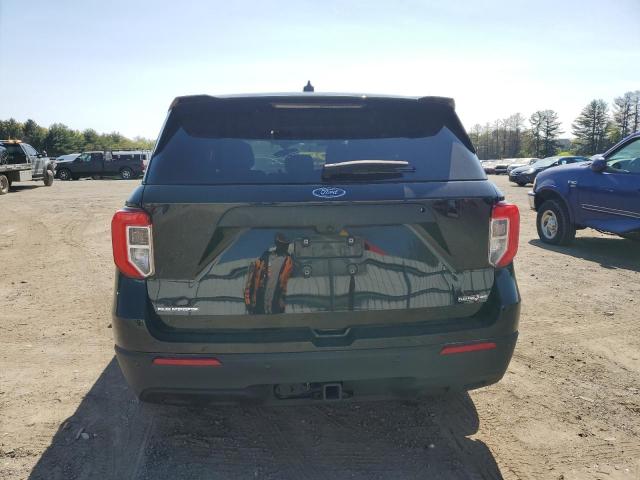 1FM5K8AB3LGD00251 - 2020 FORD EXPLORER POLICE INTERCEPTOR أسود صورة 6