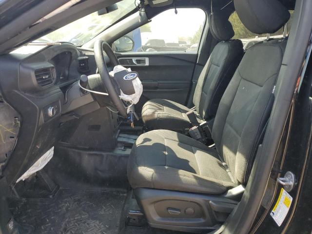 1FM5K8AB3LGD00251 - 2020 FORD EXPLORER POLICE INTERCEPTOR أسود صورة 7