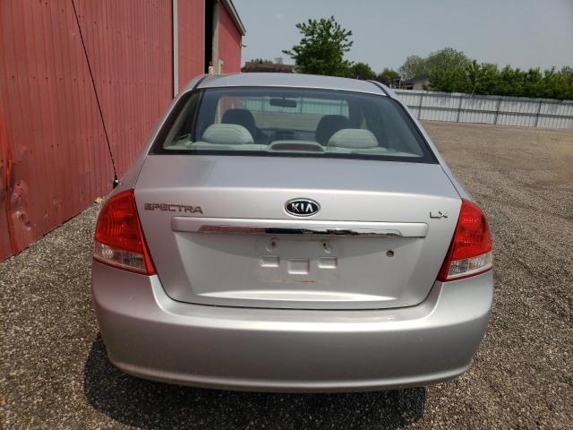 KNAFE121775389219 - 2007 KIA SPECTRA EX SILVER photo 6