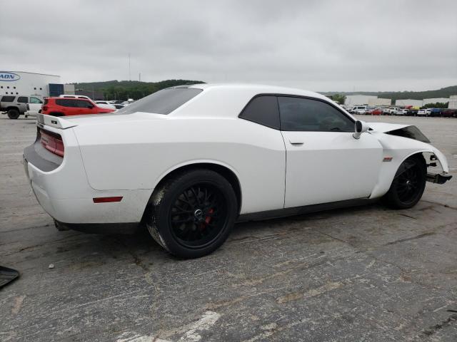 2C3CDYCJ1CH154323 - 2012 DODGE CHALLENGER SRT-8 WHITE photo 3