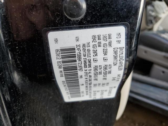 3C4FY58884T210767 - 2004 CHRYSLER PT CRUISER TOURING BLACK photo 13