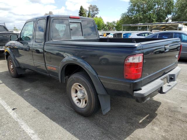 1FTYR44V63PA45171 - 2003 FORD RANGER SUPER CAB BLACK photo 2