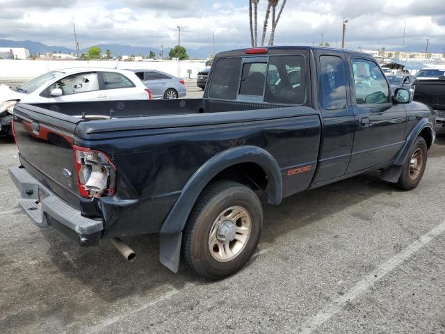 1FTYR44V63PA45171 - 2003 FORD RANGER SUPER CAB BLACK photo 3