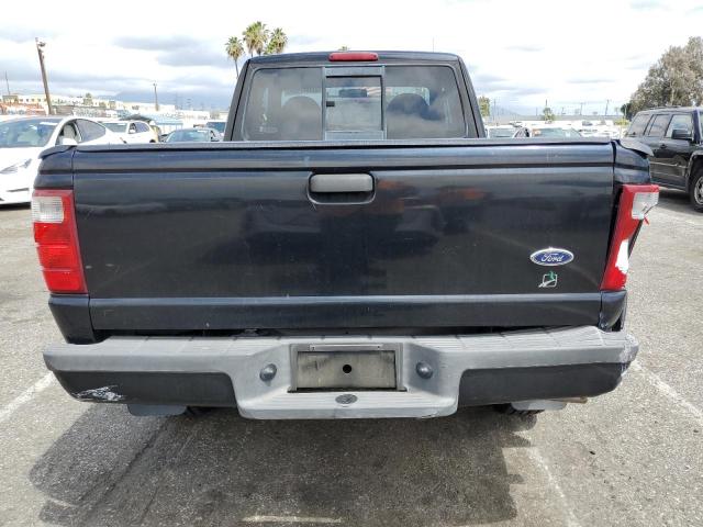 1FTYR44V63PA45171 - 2003 FORD RANGER SUPER CAB BLACK photo 6