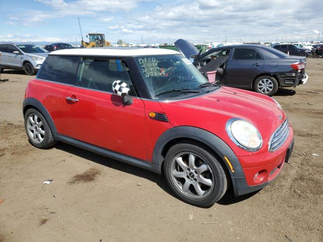 WMWMF33569TW72615 - 2009 MINI COOPER RED photo 4