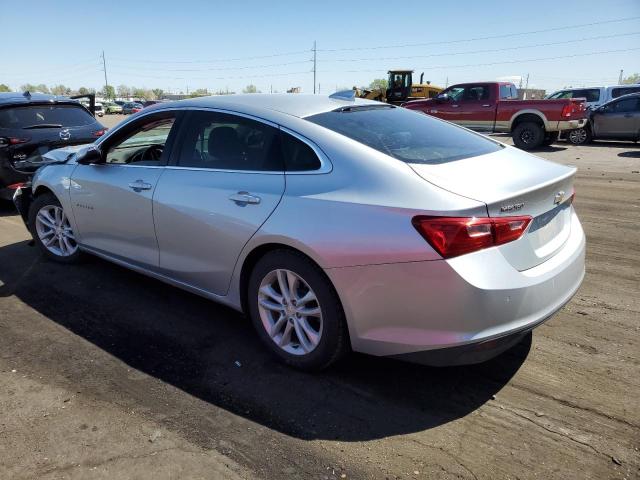 1G1ZE5ST4HF154208 - 2017 CHEVROLET MALIBU LT SILVER photo 2