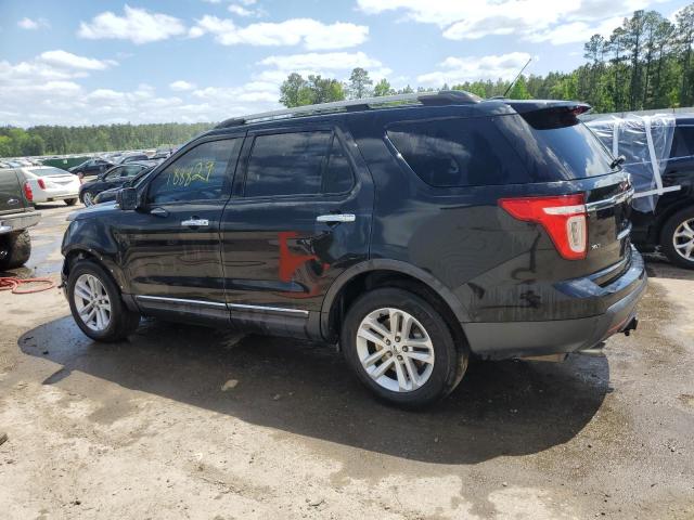 1FM5K7D88DGC10881 - 2013 FORD EXPLORER XLT BLACK photo 2