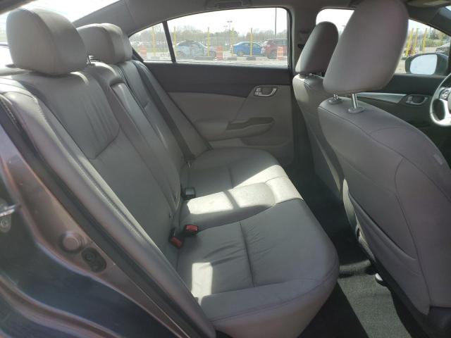 2HGFB2F95EH536811 - 2014 HONDA CIVIC EXL SILVER photo 10