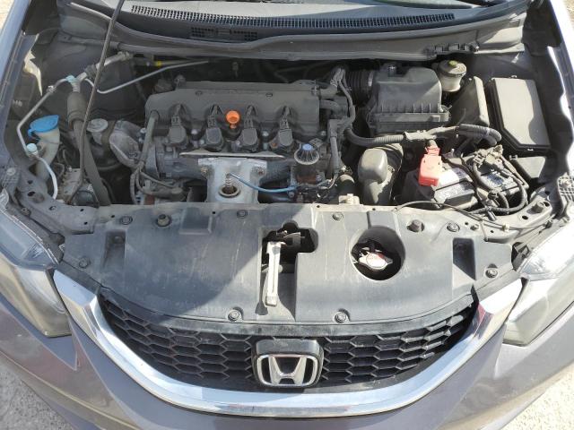 2HGFB2F95EH536811 - 2014 HONDA CIVIC EXL SILVER photo 11