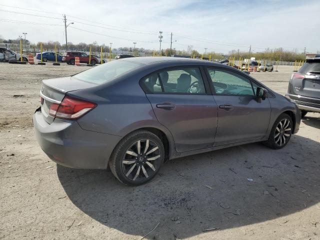 2HGFB2F95EH536811 - 2014 HONDA CIVIC EXL SILVER photo 3
