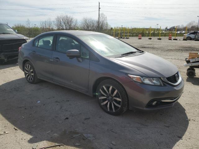 2HGFB2F95EH536811 - 2014 HONDA CIVIC EXL SILVER photo 4