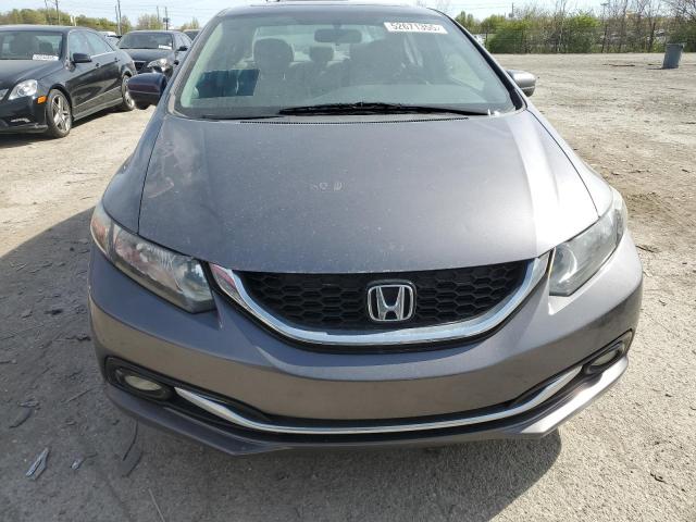 2HGFB2F95EH536811 - 2014 HONDA CIVIC EXL SILVER photo 5