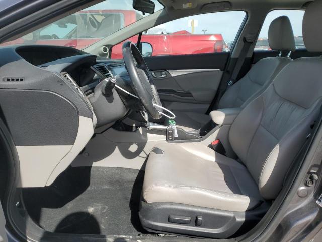 2HGFB2F95EH536811 - 2014 HONDA CIVIC EXL SILVER photo 7