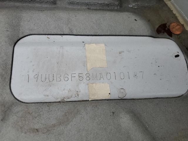 19UUB6F58MA010147 - 2021 ACURA TLX TECH A WHITE photo 12