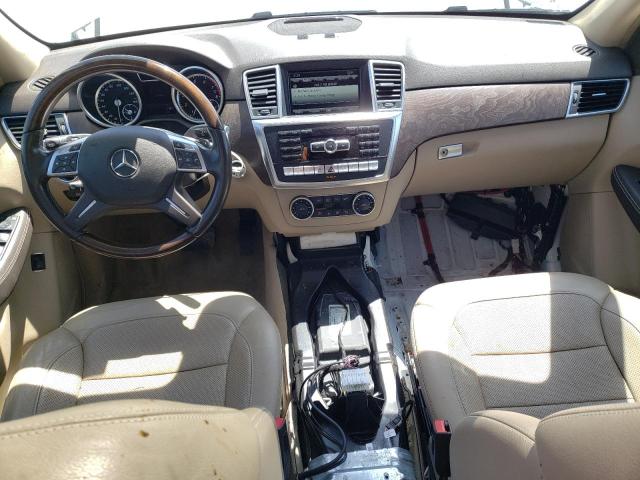 4JGDA5HB0FA571701 - 2015 MERCEDES-BENZ ML 350 4MATIC WHITE photo 8