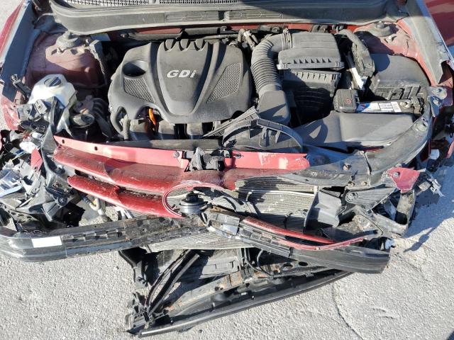 5NPEB4AC7DH743537 - 2013 HYUNDAI SONATA GLS RED photo 11