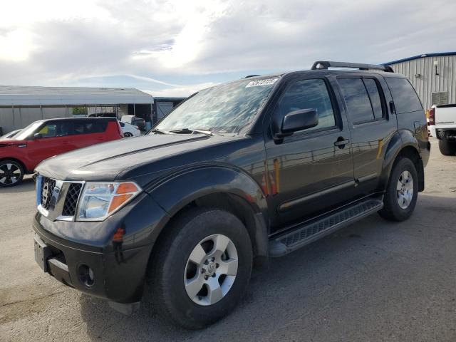 5N1AR18U67C649278 - 2007 NISSAN PATHFINDER LE BLACK photo 1