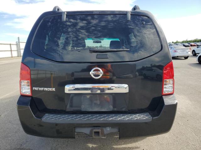 5N1AR18U67C649278 - 2007 NISSAN PATHFINDER LE BLACK photo 6