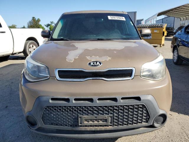 KNDJP3A54F7116426 - 2015 KIA SOUL + BROWN photo 5