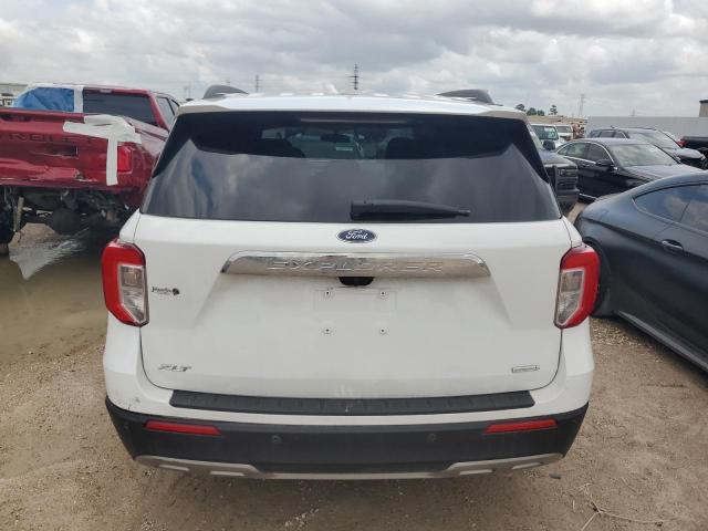 1FMSK7DH6LGB04799 - 2020 FORD EXPLORER XLT WHITE photo 6