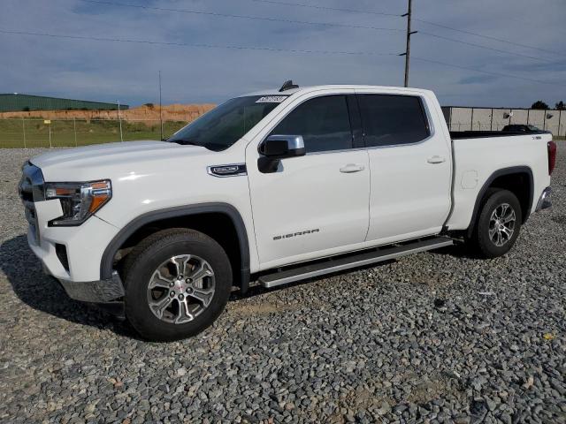 1GTU9BED0KZ419270 - 2019 GMC SIERRA K1500 SLE WHITE photo 1