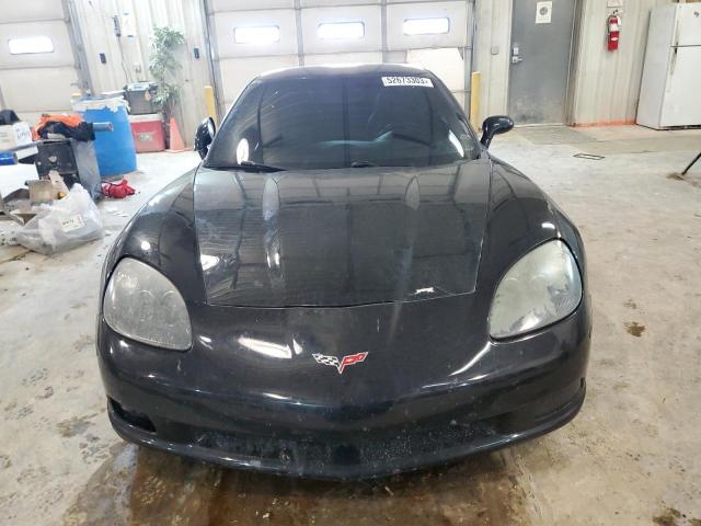 1G1YY26U975108267 - 2007 CHEVROLET CORVETTE BLACK photo 5