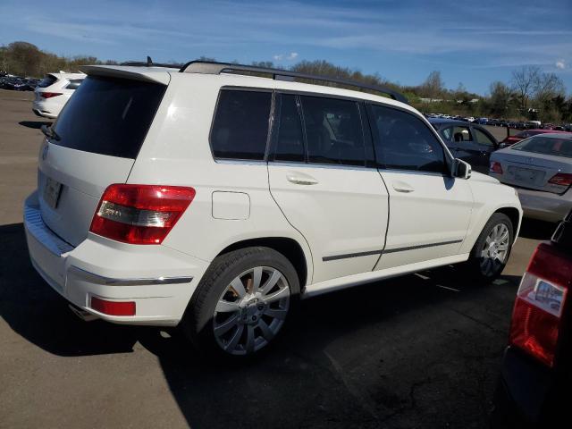 WDCGG5GB1BF528574 - 2011 MERCEDES-BENZ GLK 350 WHITE photo 3