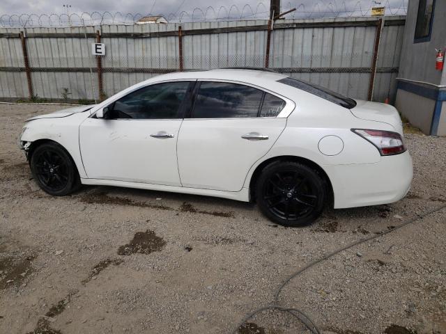 1N4AA5AP0DC830174 - 2013 NISSAN MAXIMA S WHITE photo 2