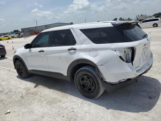1FM5K8AB1LGD08686 - 2020 FORD EXPLORER POLICE INTERCEPTOR WHITE photo 2