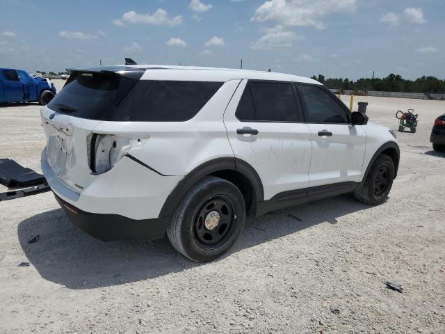 1FM5K8AB1LGD08686 - 2020 FORD EXPLORER POLICE INTERCEPTOR WHITE photo 3