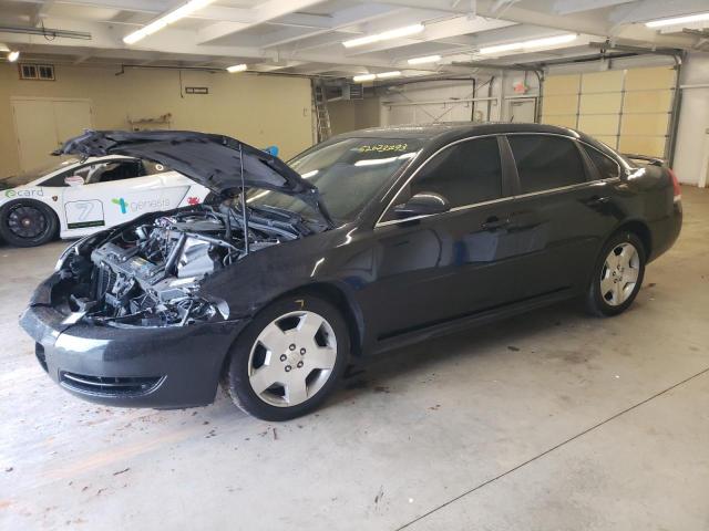 2G1WV58K581366284 - 2008 CHEVROLET IMPALA 50TH ANNIVERSARY BLACK photo 1