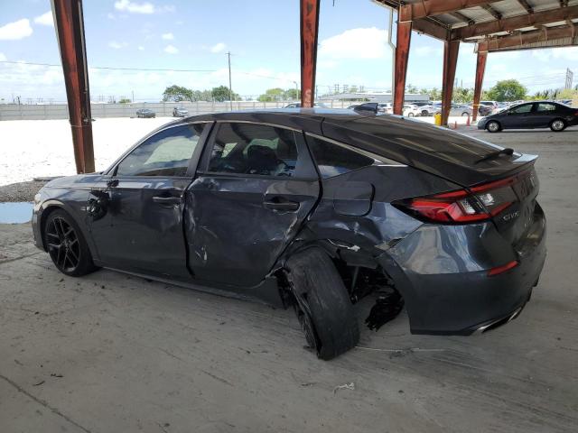 19XFL1H83NE017617 - 2022 HONDA CIVIC SPORT TOURING GRAY photo 2