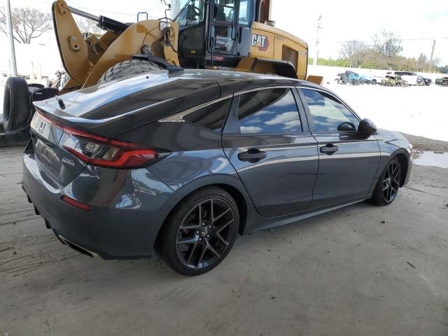 19XFL1H83NE017617 - 2022 HONDA CIVIC SPORT TOURING GRAY photo 3