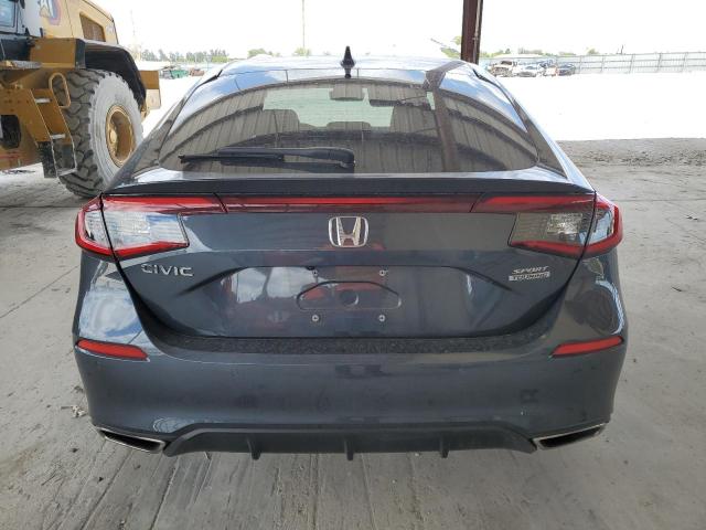 19XFL1H83NE017617 - 2022 HONDA CIVIC SPORT TOURING GRAY photo 6