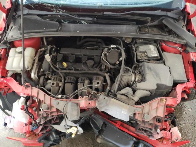 1FAHP3F26CL127689 - 2012 FORD FOCUS SE RED photo 7