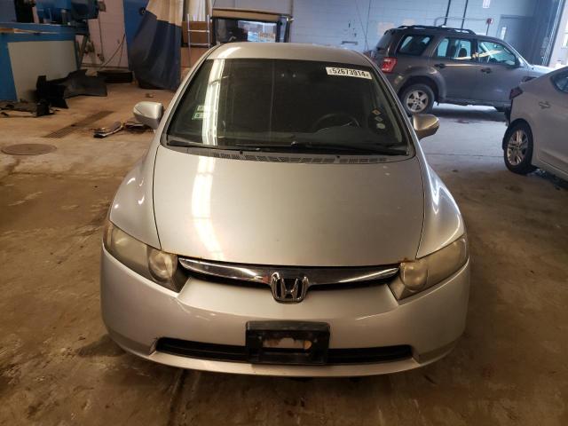 JHMFA36247S021562 - 2007 HONDA CIVIC HYBRID SILVER photo 5