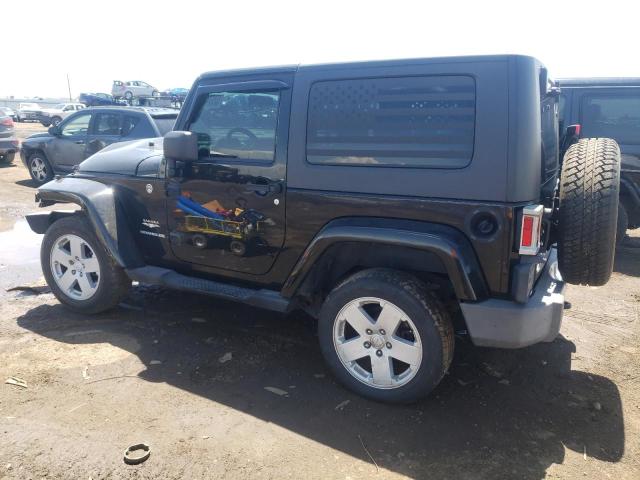 1J4FA54138L501458 - 2008 JEEP WRANGLER SAHARA BLACK photo 2