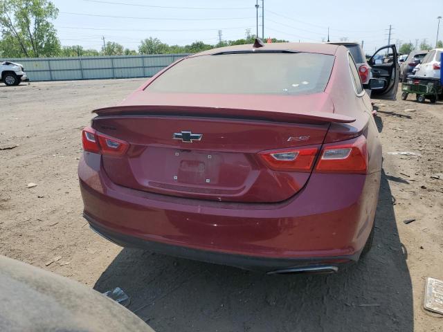 1G1ZG5ST9LF134572 - 2020 CHEVROLET MALIBU RS 红色 照片 6