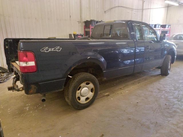 1FTRF14565NB60721 - 2005 FORD F150 Niebieski zdjęcie 3