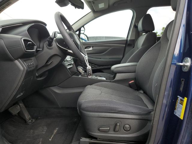 5NMS33AD7LH156124 - 2020 HYUNDAI SANTA FE SEL ლურჯი ფოტო 7