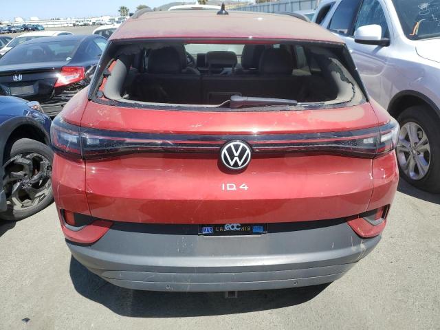 1V2GNPE81PC006758 - 2023 VOLKSWAGEN ID.4 PRO S წითელი ფოტო 6