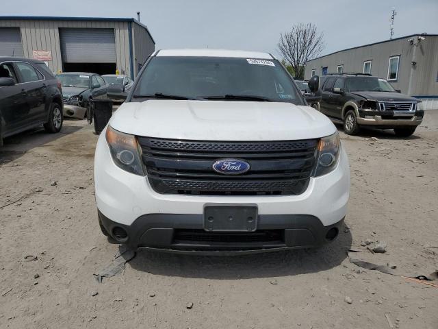 1FM5K8AR2EGC38311 - 2014 FORD EXPLORER POLICE INTERCEPTOR 白色 照片 5