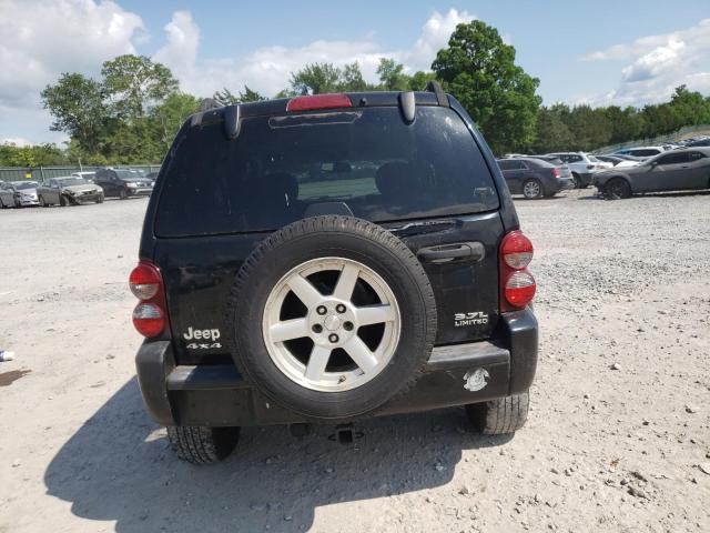 1J4GL58K76W162393 - 2006 JEEP LIBERTY LIMITED BLACK photo 6