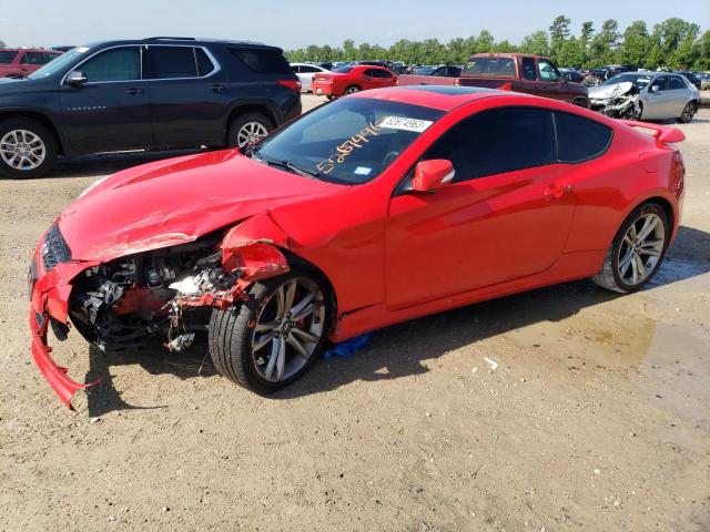 KMHHU6KH8BU065411 - 2011 HYUNDAI GENESIS CO 3.8L RED photo 1