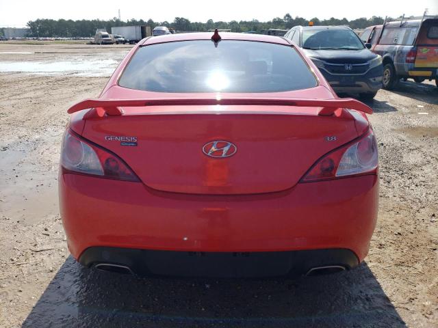 KMHHU6KH8BU065411 - 2011 HYUNDAI GENESIS CO 3.8L RED photo 6