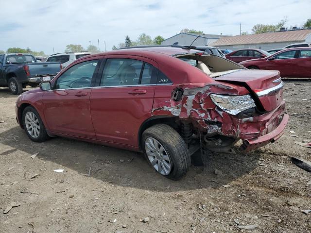 1C3BC1FB7BN576354 - 2011 CHRYSLER 200 TOURING RED photo 2