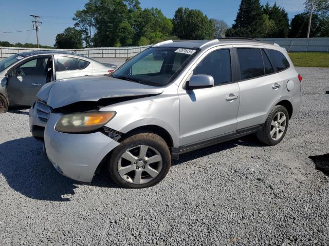 5NMSH13EX7H060666 - 2007 HYUNDAI SANTA FE SE SILVER photo 1