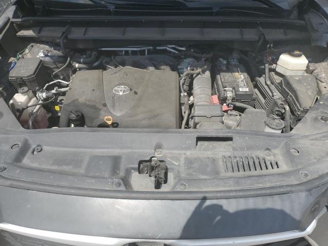 5TDGZRBH5LS015204 - 2020 TOYOTA HIGHLANDER XLE GRAY photo 12